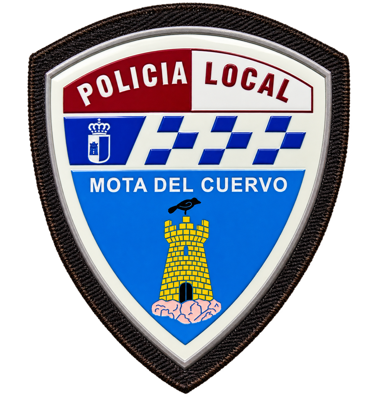Escudo Policía Local de Mota del Cuervo